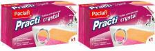 Губка Paclan Губка для ванной Practi Crystal 1 штука