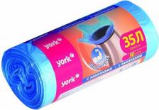 Мешки для мусора York Мешки для мусора с завязками 35л (30шт.) 902160