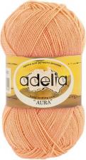 Товары для творчества, хобби Adelia Пряжа aura-031 AURA светло-оранжевый
