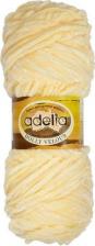 Товары для творчества, хобби Adelia Пряжа DOLLY VELOUR 100 % микрополиэстер 5 шт. х 100 г 93 м ± 6 м №08 св.жёлтый