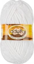 Товары для творчества, хобби Adelia Пряжа DOLLY VELOUR 100 % микрополиэстер 5 шт. х 100 г 93 м ± 6 м №14 синий