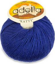 Товары для творчества, хобби Adelia Пряжа KATTY 10 шт. в упак. цвет №15 фиолетовый KATTY- №15 фиолетовый, 150 м