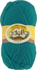 Товары для творчества, хобби Adelia Пряжа TINA 100 % акрил 5 шт. х 100 г 308 м ± 10 м №059 морская волна