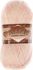 Товары для творчества, хобби Alize Пряжа Angora Gold Simli, 20 % шерсть, 75 % акрил, 5 % люрекс, 100 г, 500 м, 5 шт., 404 шампань