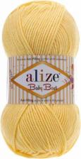 Товары для творчества, хобби Alize Пряжа Baby Best, 90 % акрил, 10 % бамбук, 100 г, 240 м, 5 шт., 250 светлый лимон