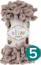 Товары для творчества, хобби Alize Пряжа 'Puffy', 100г, 9м, 5 мотков 4627189626195