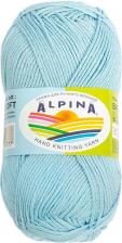 Товары для творчества, хобби Alpina Пряжа Baby super soft №08 светлый голубой
