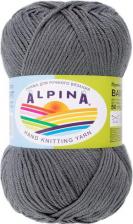 Товары для творчества, хобби Alpina Пряжа BABY SUPER SOFT 50% хлопок, 50% бамбук 10 шт. х 50 г 150 м +- 10 м N11 серый