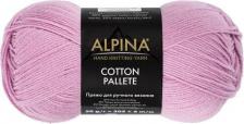 Товары для творчества, хобби Alpina Пряжа COTTON PALLETE 50% хлопок, 50% акрил 10 шт. х 50 г 205 м +- 5 м N14 лиловый