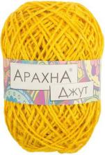 Товары для творчества, хобби Arachna Пряжа Jute №014 желтый