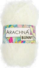 Товары для творчества, хобби Arachna Пряжа плюшевая "BUNNY" 5 шт. по 100 г 110 м 100% микрополиэстер №73 молочный