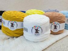 Товары для творчества, хобби Astra Premium Пряжа 'Плюшевая', 100г, 80м (100% микрополиэстер) (001 белый), 2 мотка