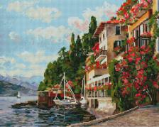 Товары для творчества, хобби Белоснежка Алмазная мозаика Лето в Италии 994-AT-S