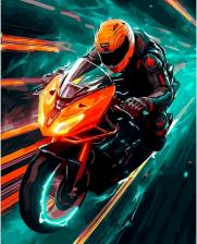 Товары для творчества, хобби Белоснежка Картина по номерам на подрамнике Суперскорость, 40 х 50 см