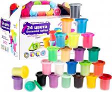 Товары для творчества, хобби Dream Makers Тесто для лепки Genio Kids 24 цвета по 70 г