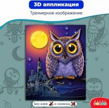Товары для творчества, хобби Дрофа-Медиа 3D-аппликация. Сова