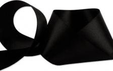 Товары для творчества, хобби Gamma Лента атласная, 50 мм ? 33 ± 2 м, цвет чёрный №113