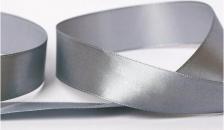 Товары для творчества, хобби Gamma Лента атласная однотонная 25мм, метражом, 088, стальной, 100%полиэстер, 1м