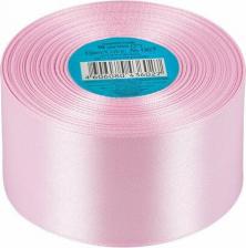 Товары для творчества, хобби Gamma Лента атласная однотонная 50мм, метражом, 067, светло-розовый, 100%полиэстер, 1м