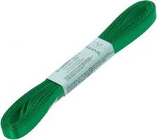 Товары для творчества, хобби Gamma Лента атласная однотонная 6мм, фасовка, 035, зеленый, 100%полиэстер, 1шт