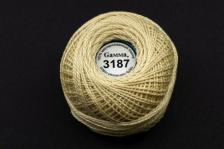 Товары для творчества, хобби Gamma Пряжа ирис 3187 молочный, 10 г