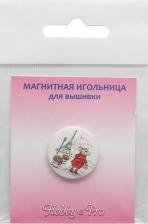 Товары для творчества, хобби Hobby&Pro Магнитная игольница 'Мышка в Париже' 25*3мм 559350
