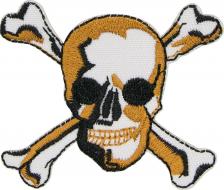 Товары для творчества, хобби Hobby&Pro Термоаппликация 'Адамова голова', 6*5см