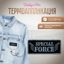Товары для творчества, хобби Hobby&Pro Термоаппликация, BA1019, 'Эмблема спасателей', 6*7см