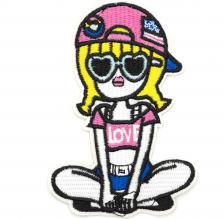 Товары для творчества, хобби Hobby&Pro Термоаппликация 'Девочка в кепке', 10,3*7см