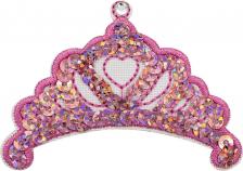 Товары для творчества, хобби Hobby&Pro Термоаппликация 'Диадема принцессы', 6*4 см