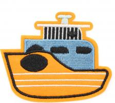 Товары для творчества, хобби Hobby&Pro Термоаппликация 'Кораблик', оранжевый 7,2*8,5см