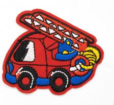 Товары для творчества, хобби Hobby&Pro Термоаппликация 'Пожарная машина', красная/желтая/синяя 6,5*5,6см