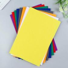 Товары для творчества, хобби Ideal Набор листового фетра 1мм 20х30см арт.FLT-HA1 уп.10 листов цв.ассорти