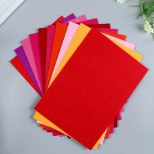 Товары для творчества, хобби Ideal жесткий 1 мм 20х30 см 10 листов красный ассорти