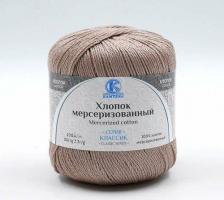 Товары для творчества, хобби Камтекс Пряжа Хлопок мерсеризованный пудра, 100%мерсеризованный хлопок, 200м, 50г, 1шт