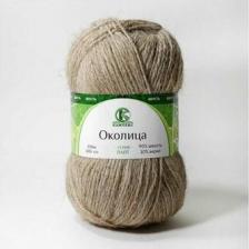 Товары для творчества, хобби Камтекс Пряжа Околица бежевый (005), 90%шерсть/10%акрил, 250м, 100г, 2шт