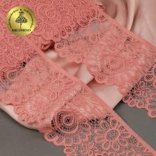 Товары для творчества, хобби Kruzhevo Кружево-стрейч арт.TBY.YSTL00839/N шир.90мм цв.F154 розовый персик уп.3м