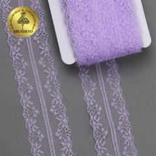 Товары для творчества, хобби Kruzhevo Кружево-трикотаж, арт.TBY 150-1, 40мм, цвет 11 светло-сиреневый, уп.27,4м