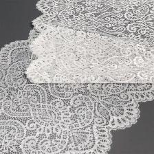 Товары для творчества, хобби Kruzhevo ширина 240 мм, цвет 001 белый, 25 м