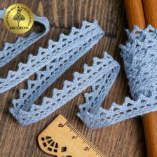 Товары для творчества, хобби Kruzhevo Тесьма вязаная 10мм TBY-5036.23 цв.23 голубой уп.10м