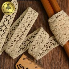 Товары для творчества, хобби Kruzhevo Тесьма вязаная 15мм TBY15.01.099 цвет 35 кремовый 10м