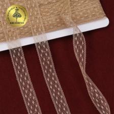 Товары для творчества, хобби Kruzhevo трикотажное, 15 мм, цвет 05, бежевый, 27,4 м