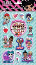 Товары для творчества, хобби ND Play Наклейки декоративные L.O.L. Surprise! Rock вспененные 13,7 х 24,7 х 0,3 см
