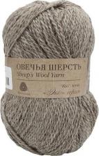 Товары для творчества, хобби Пехорка Пряжа для вязания 'Овечья шерсть' (371 Натуральный серый), 10 мотков