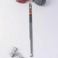 Товары для творчества, хобби Pony 34203 Спицы вязальные прямые 2,50мм*40см, алюм., 2шт