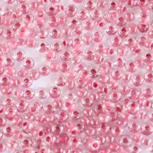 Товары для творчества, хобби Preciosa Бисер 38627 прозрачный с цветным центром и покрытием 10/0,50 г