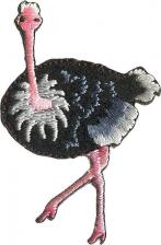 Товары для творчества, хобби Prym 924309 Термоаппликация Страус черный/белый