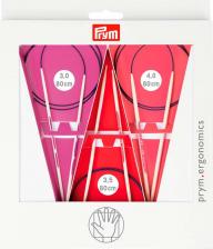 Товары для творчества, хобби Prym Набор спиц круговых "Ergonomics", 3-4 мм, 80 см