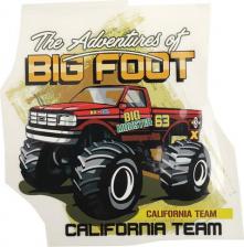 Товары для творчества, хобби TBY Термотрансфер арт..1334 Big Foot 18,7х19см, уп.10шт