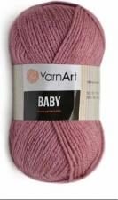 Товары для творчества, хобби YarnArt Пряжа "Baby" 100% акрил 150м/50гр (3017 брусника) 8681338519451